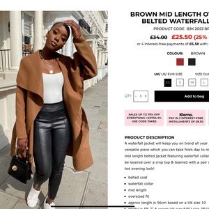 About my Coats, Jackets, and Borg Coats.